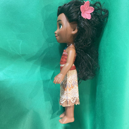 Disney Moana Toddler Doll Jakks Pacific 14 Inch Toy Figure w/ Flower & Necklace