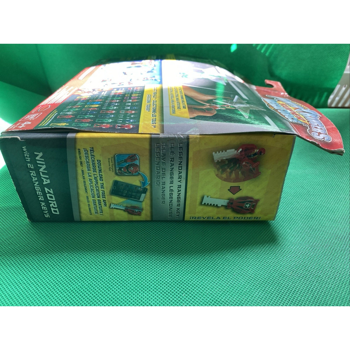 Power Rangers Super Mega Force Ninja Zord With Ranger Keys