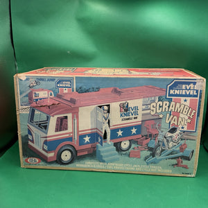 Original Evil Kenevil Scramble Van Ideal Toy Corp. 1973 With Open Box
