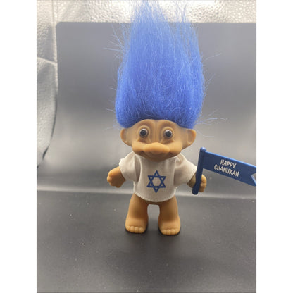 HAPPY CHANUKAH BOY - 3" Russ Troll Doll