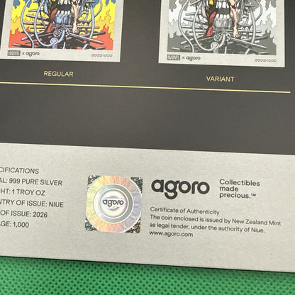 Agoro Wolverine Weapon X Silver Foil - Standard not Varient - toyscardscomics