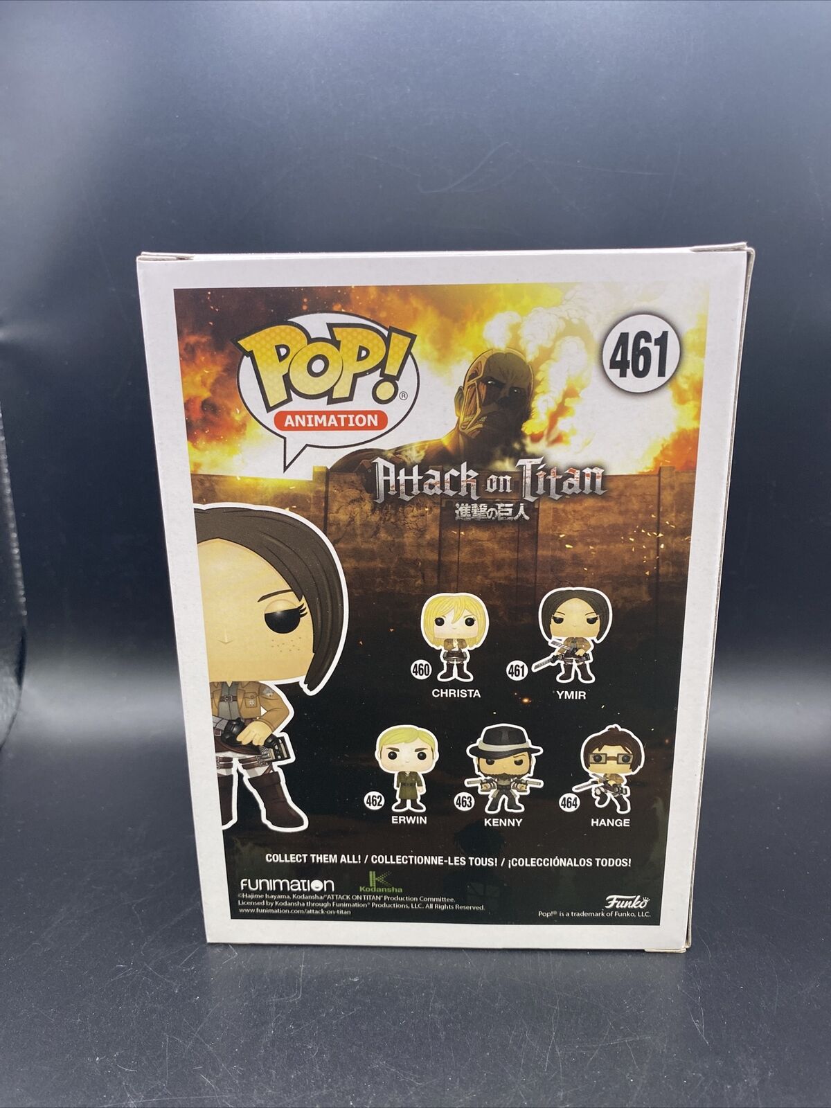 Attack on Titan Ymir Funko Pop! Vinyl Figure #461 - toyscardscomics