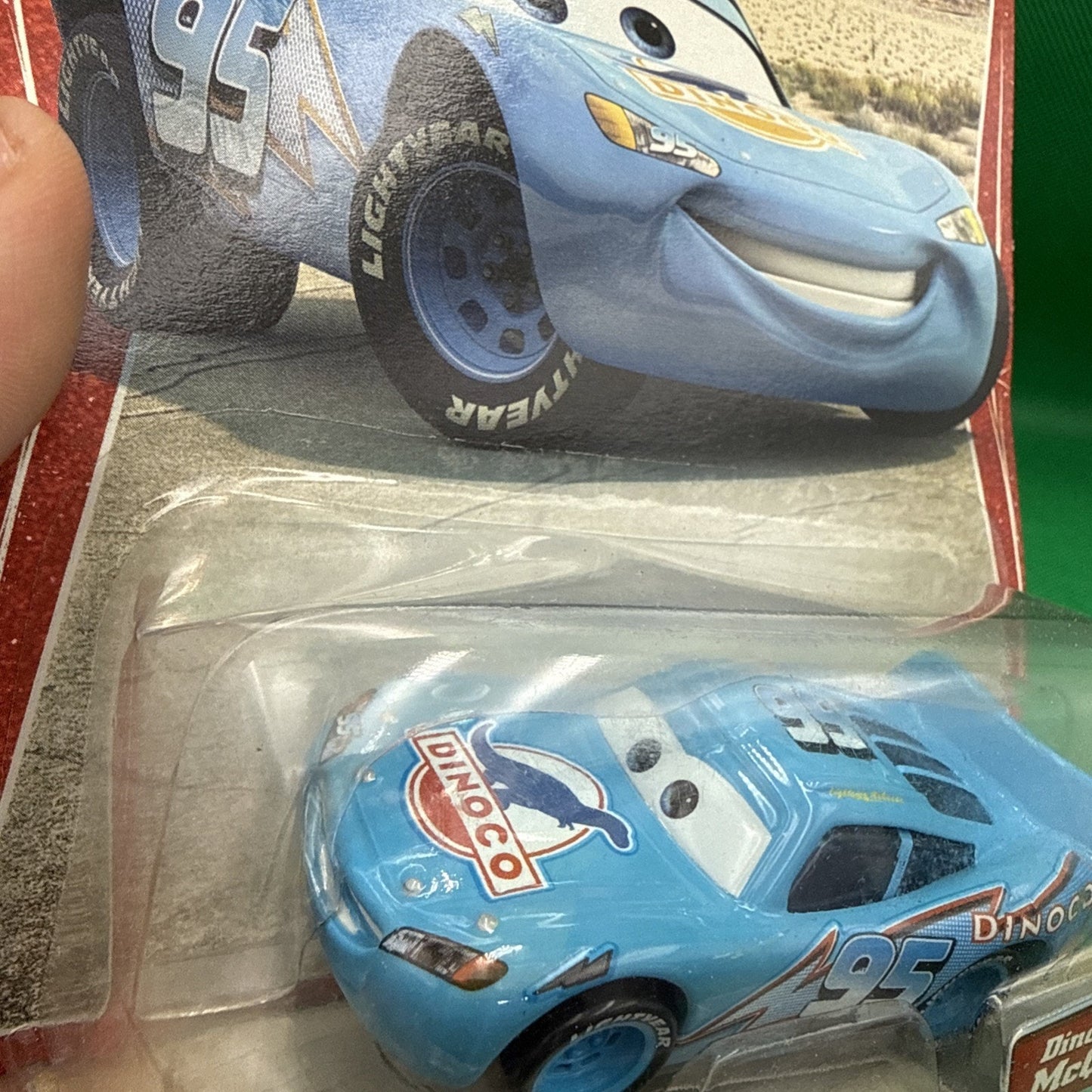 2005 Disney Pixar Cars Dinoco McQueen Original 16 Desert Card Series