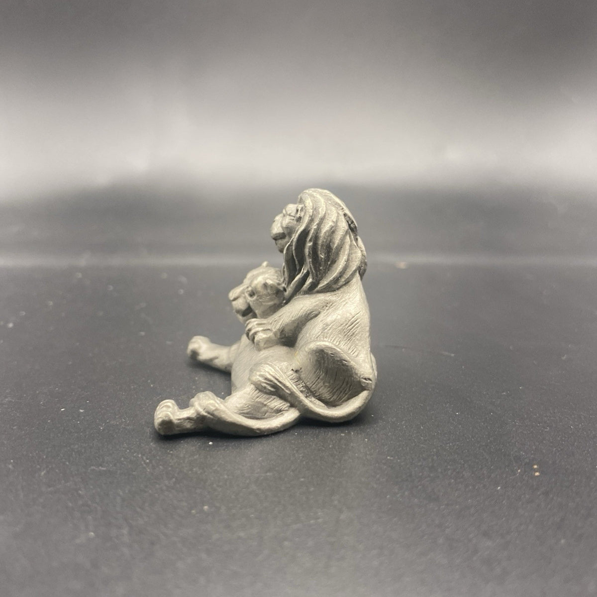 Vintage Hudson Pewter Noah's Ark Pride of Lions (1981)
