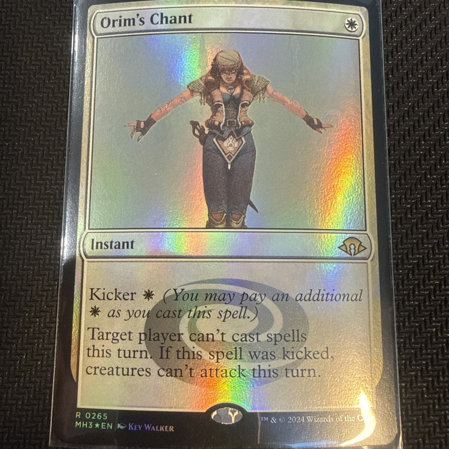 MTG Orim's Chant - Foil - MH3 NM