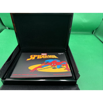 2026 Agoro Niue Collector Box EMPTY Spider-Man Comic Art Through The Ages