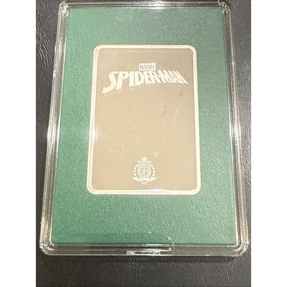 2026 Agoro SPIDER-MAN Comic Art Trading Coin Emerald Mintage 1oz Silver #143/250