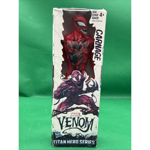 Hasbro Red Venom Carnage Marvel Titan Hero Series Action Figure 12" inch