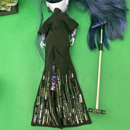 Rainbow High Shadow Reina Glitch Crowne- Purple Fashion Doll With Microphone