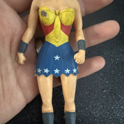 DC Comics Wonder Woman Posable Rubber NJCroce Action Figure Toy S13