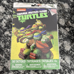 Teenage Mutant Ninja Turtles 50 Tattoos Nickelodeon