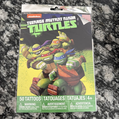 Teenage Mutant Ninja Turtles 50 Tattoos Nickelodeon