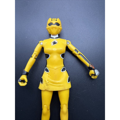 Power Rangers Jungle Fury _ Yellow Cheetah Ranger 2007