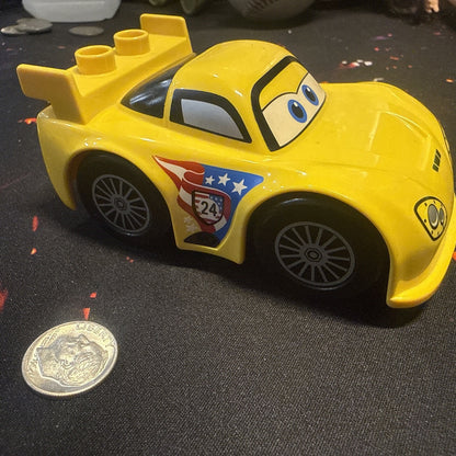 LEGO DUPLO JEFF GORVETTE CAR VEHICLE from DISNEY Pixar Movie Cars Set #6133 #3