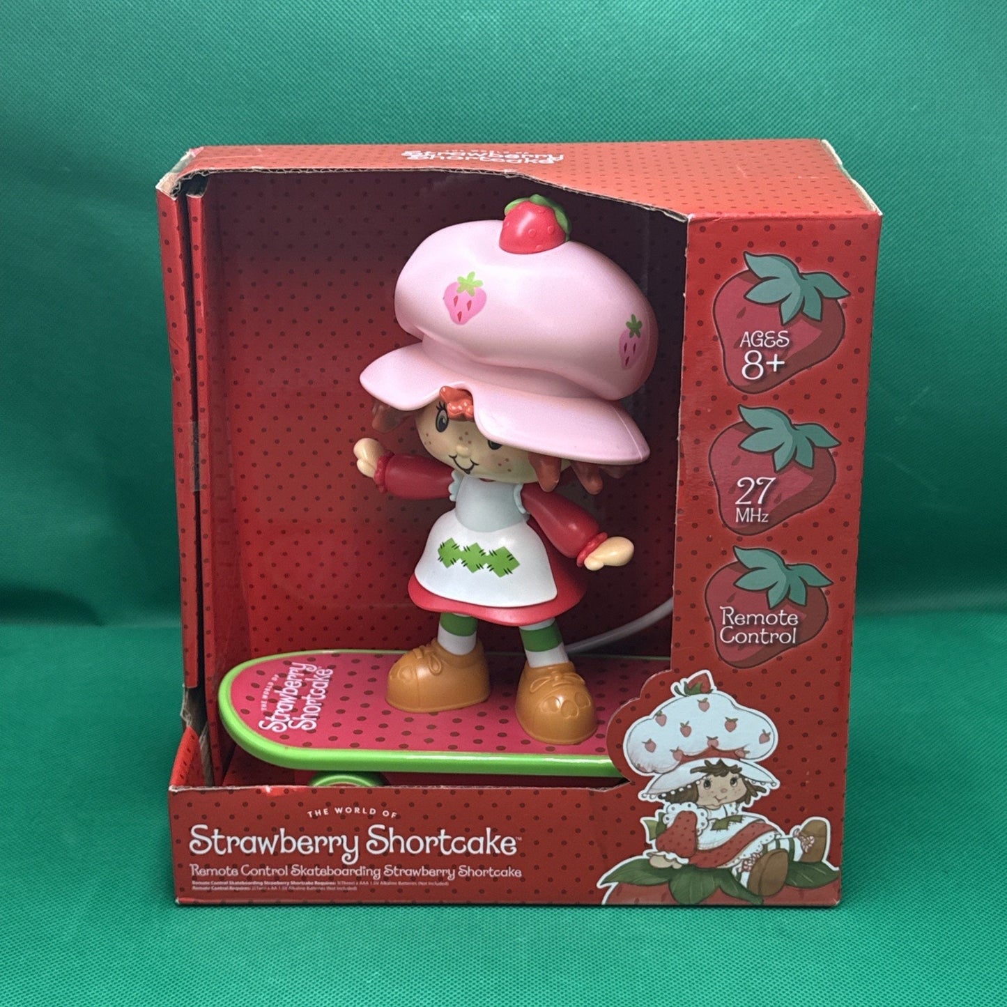 Strawberry Shortcake Remote Control Skateboarding Toy New In Box