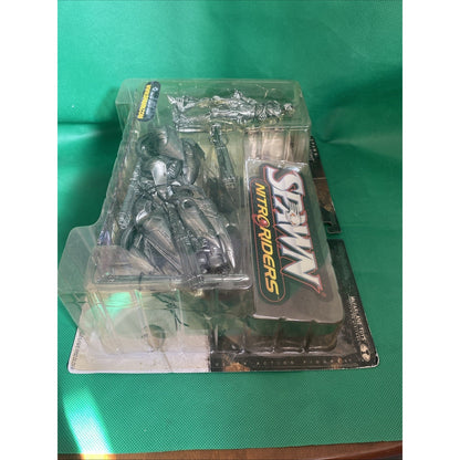 Spawn Nitro Riders Green Vapor Gold Action Figure McFarlane Series 16 New 1999