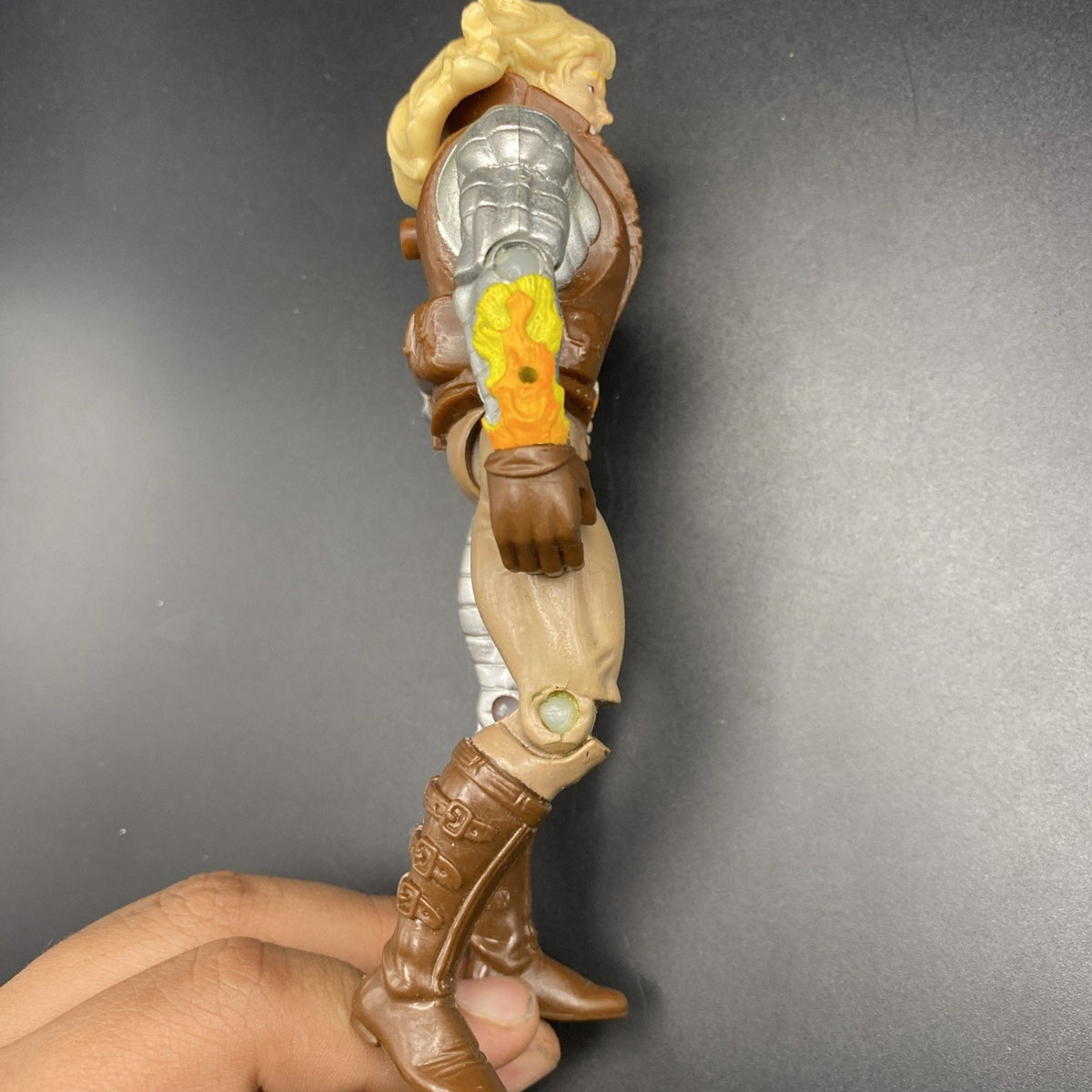 1995 Marvel Toy Biz Ghost Rider Armored Blaze Action Figure not working C267