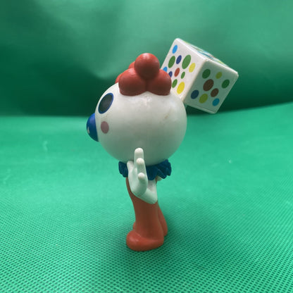 CLOWNY 3” ACTION FIGURE VINYL TOY W/COLOR MALLET HAMMER