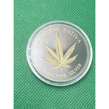 Hemp United Crypto States Silver Coin 1 oz 0.00001 Bitcoin 2026