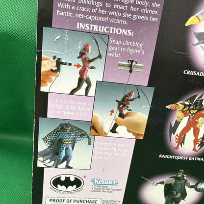 1994 KENNER LEGENDS OF BATMAN CATWOMAN Action Figure Vintage Collectible