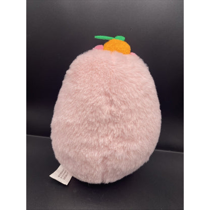Capybara Pink,Plush Orange 6" Tall Toy Works Nanco Creators