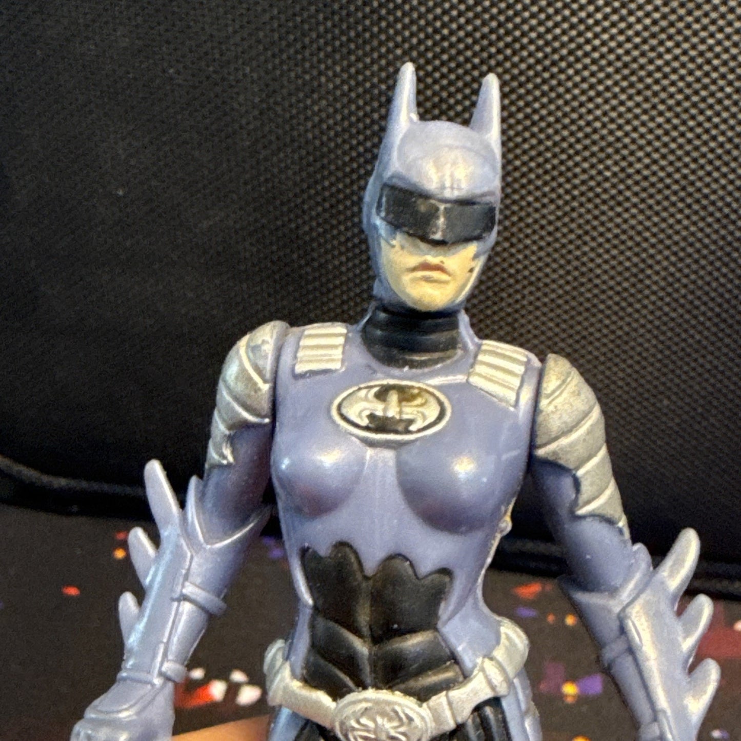 1997 Batman & Robin DC Comics Batgirl Battle Blade Kenner 5" Vintage Figure