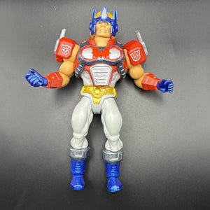 Masters of The Universe MOTU x Transformers Optimus Prime Armor He-Man Loose