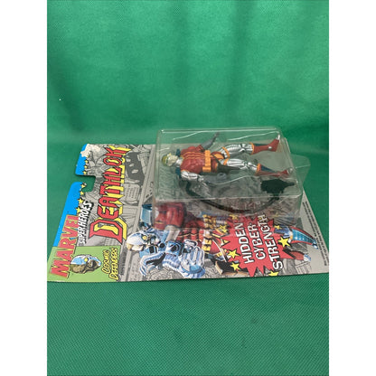Marvel Super Heroes (1992) DEATHLOK 5" Action Figure w/Accessories! #4834