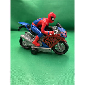 Marvel Spider-Man Motorcycle Toy Red Blue Bike 1616 Holdings ET-0204 2020