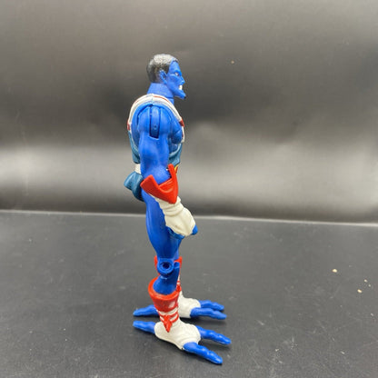 Toy Biz X-Men Nightcrawler Action Figure Blue Red White 1996 Marvel Vintage