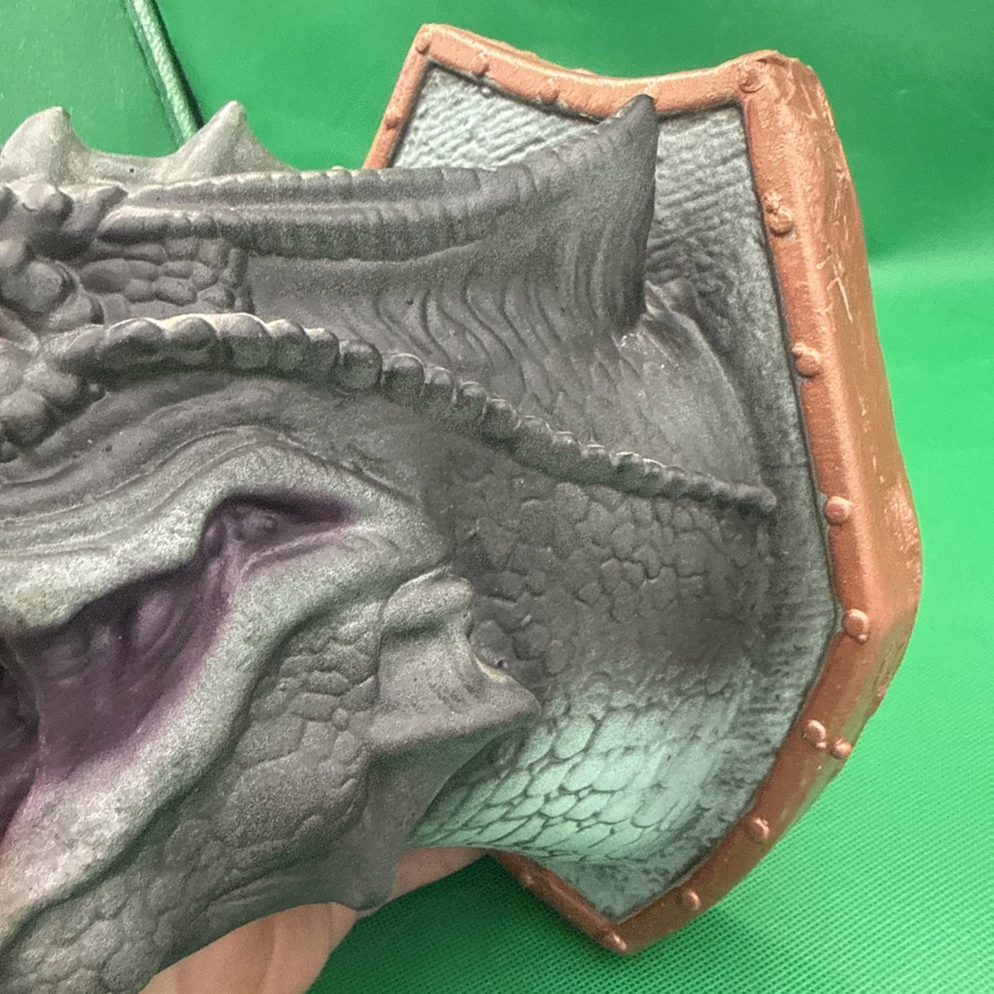 3D Dragon Head Wall Mount Sculpture Home Decoration Dinosaur. Head only