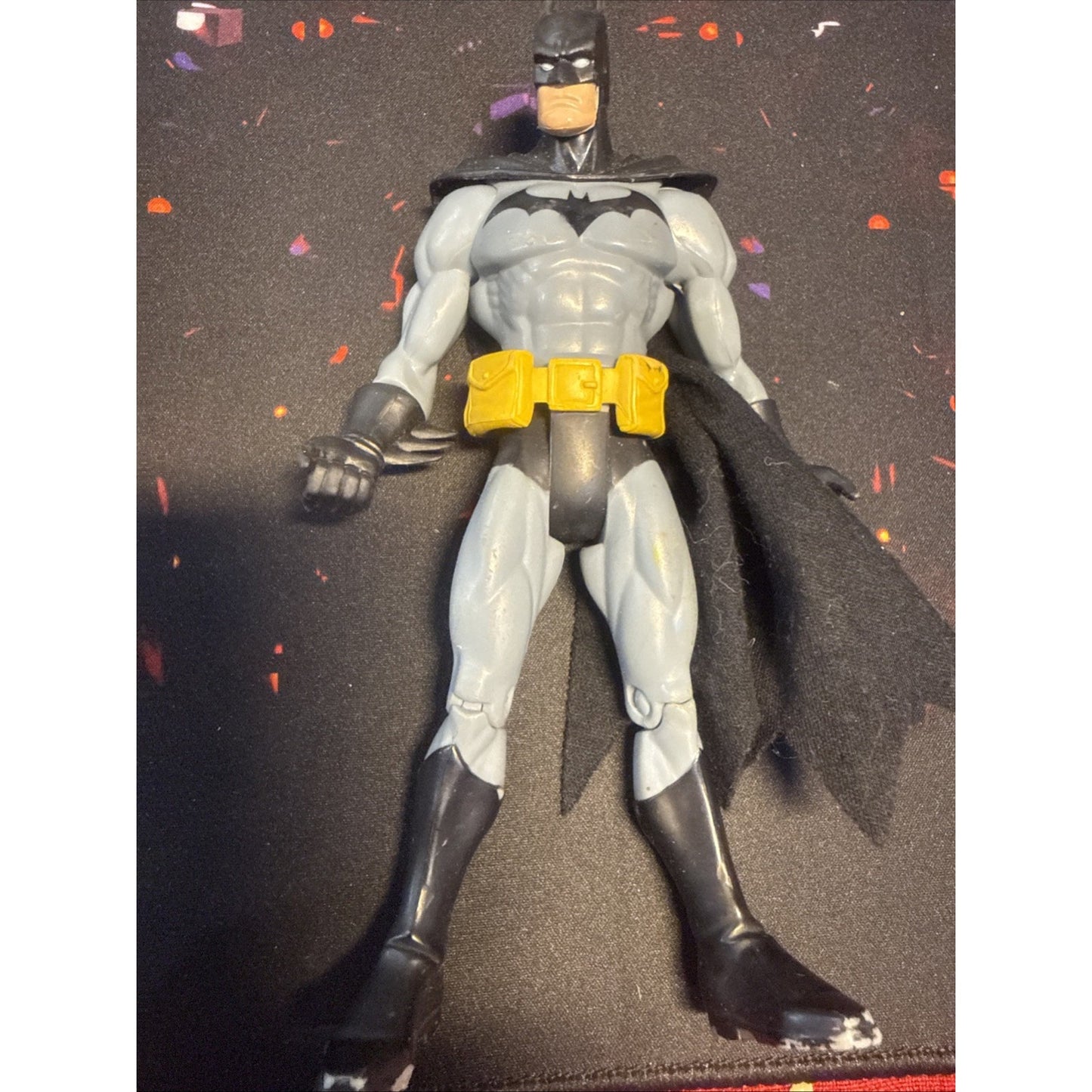 Batman Figure DC Universe Comics Action Gray Black