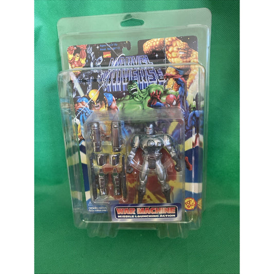 NEW SEALED Marvel Universe War Machine 1996 Toy Biz Action Figure