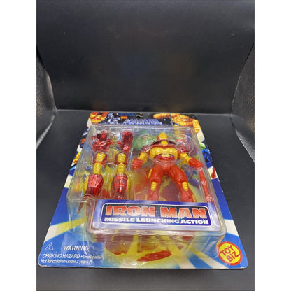 Marvel Universe Iron Man Missile Launching Action Figure Toy Biz 1996 New