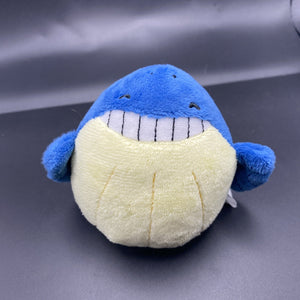 Pokemon Official Plush Doll Series Wailmer 8cm Key chain Ring Soft Bag Charm