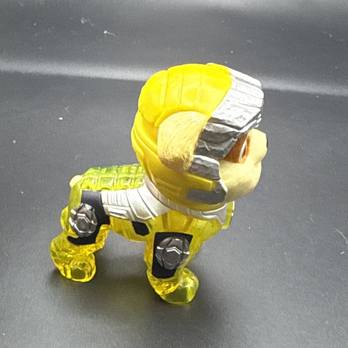 Paw Patrol The Movie Translucent Rubble Bulldozer 2.25" Mini Figure Toy PA12
