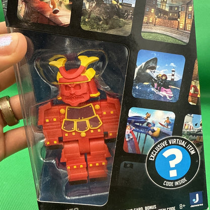 ROBL0X Series 3 MASTER SAMURAI Figure With Token Item - SEALED New