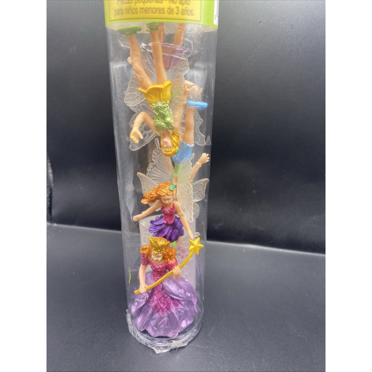 2013 Vtg Fairy Fantasies 1.5"-2.5" tall 6 Pieces Toob Safari Queen Fairy Child