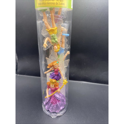 2013 Vtg Fairy Fantasies 1.5"-2.5" tall 6 Pieces Toob Safari Queen Fairy Child