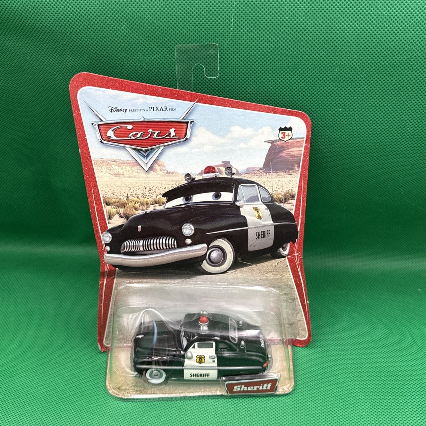 2006 DISNEY/PIXAR CARS SHERIFF Original Release Desert Scene