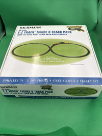 Bachmann HO Figure "8" E Z Track Steel Alloy Accessory Set - toyscardscomics