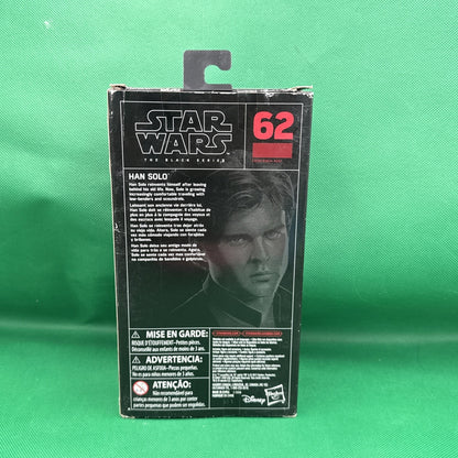 Han Solo Star Wars The Black Series 6" Action Figure Hasbro #62 NEW