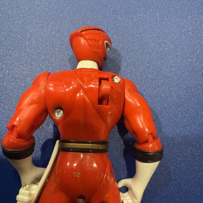 Bandai 2001 Power Rangers Wild Force PRWF Red Ranger Action Figure 5.5" - toyscardscomics