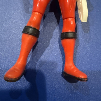 Bandai 2001 Power Rangers Wild Force PRWF Red Ranger Action Figure 5.5" - toyscardscomics