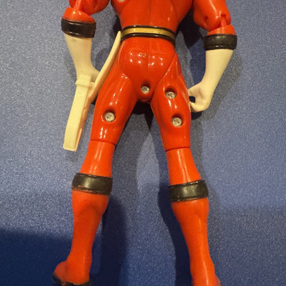 Bandai 2001 Power Rangers Wild Force PRWF Red Ranger Action Figure 5.5" - toyscardscomics