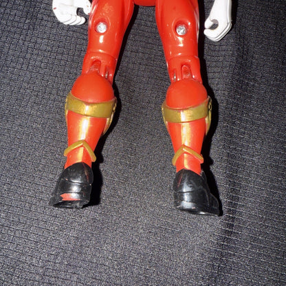 Bandai 2002 Power Rangers Ninja Storm Red Ranger 5.5" Action Figure - toyscardscomics