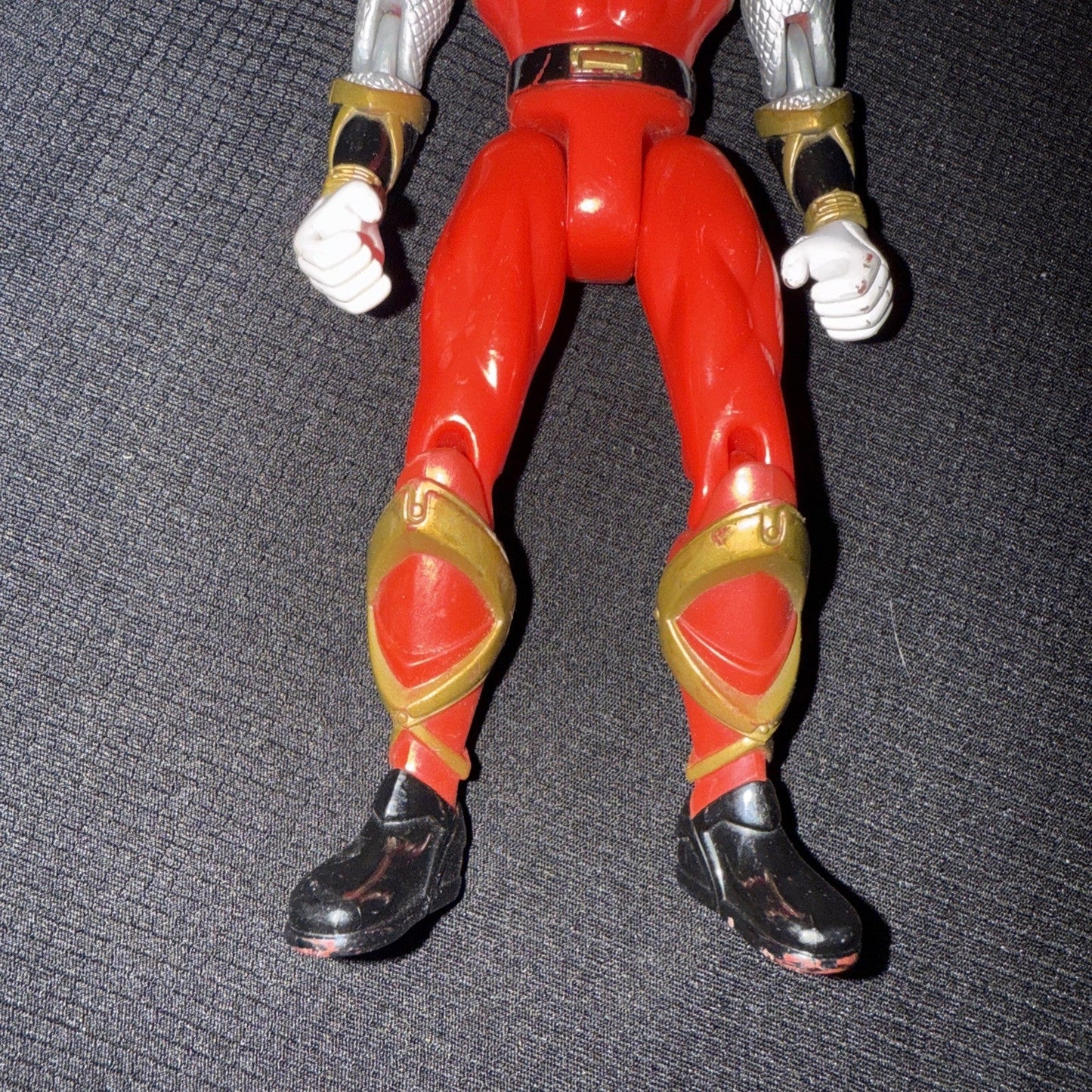Bandai 2002 Power Rangers Ninja Storm Red Ranger 5.5" Action Figure - toyscardscomics
