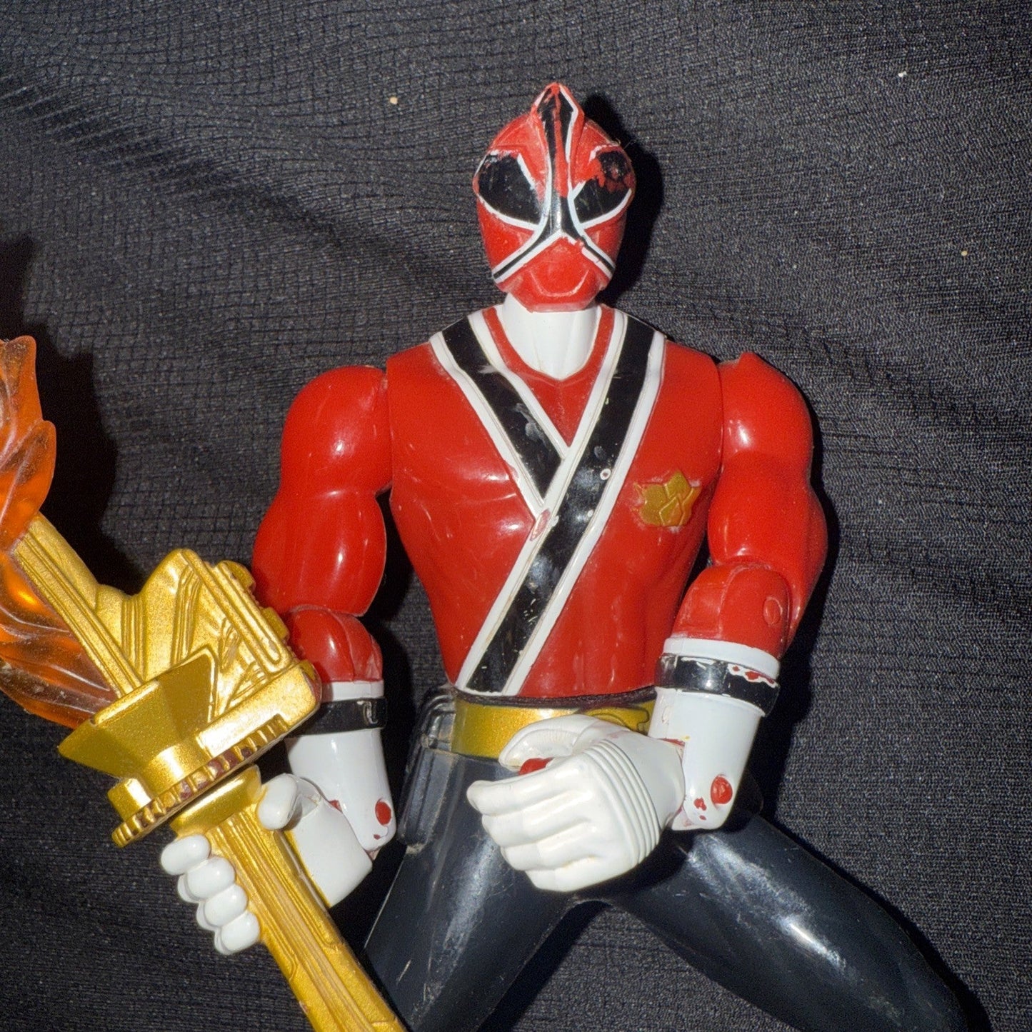 Bandai 2011 Power Rangers Super Samurai Red Ranger 6” Action Figure - toyscardscomics