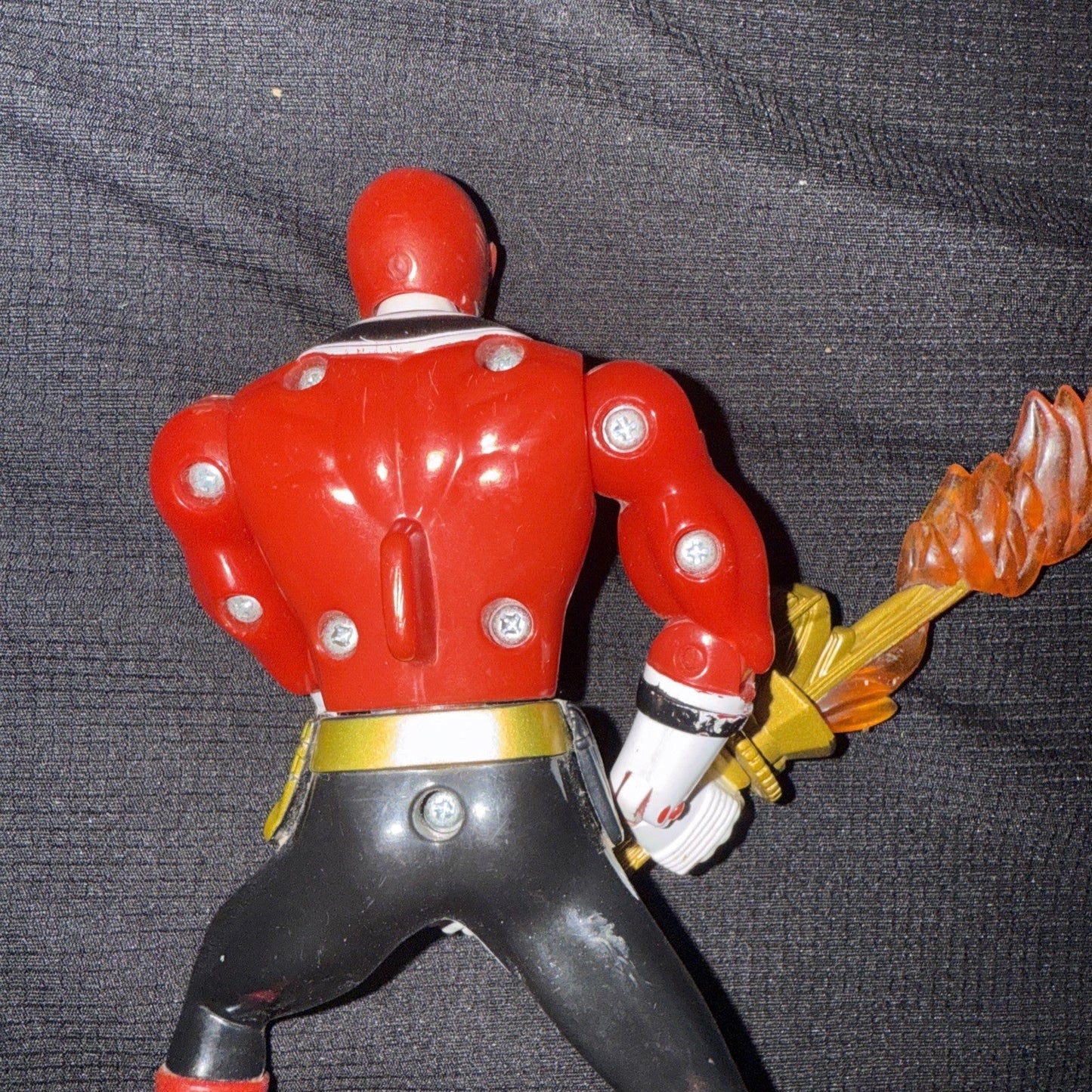 Bandai 2011 Power Rangers Super Samurai Red Ranger 6” Action Figure - toyscardscomics