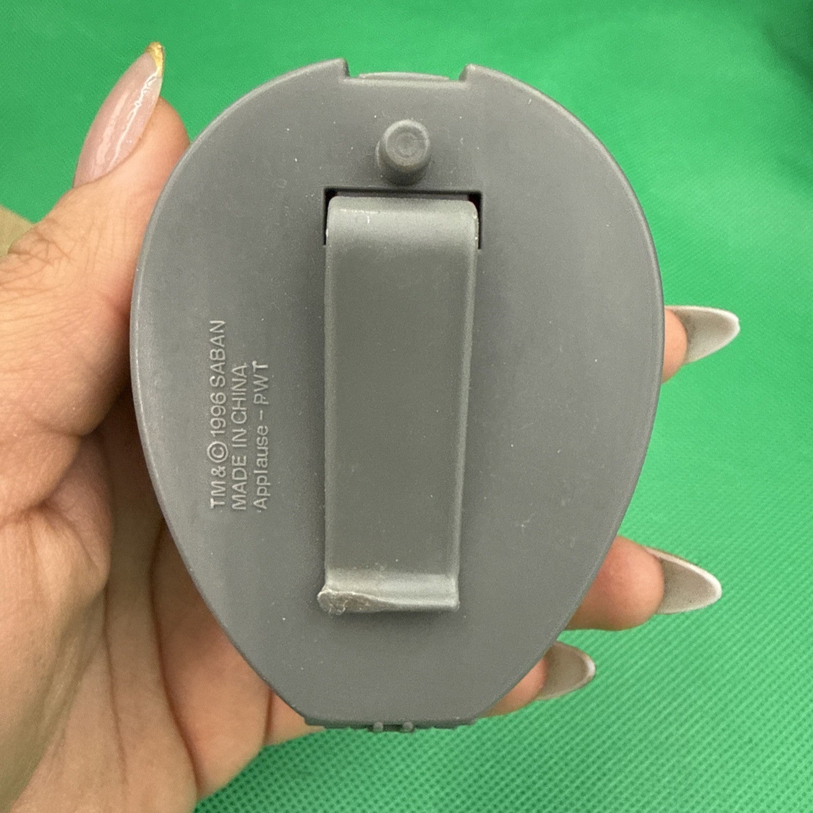 Bandai Kamen Masked Rider Flip Open Belt Buckle Belt Clip 1996 Vintage Saban - toyscardscomics